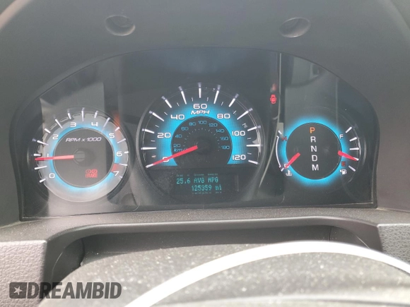 2012 Ford Fusion SE with VIN 3FAHP0HG2CR418523, listed as a Copart auction lot 52574915 with 125,359 mi miles and Salvage Title. Bid and sale history available at carsss.com. Image 9.
