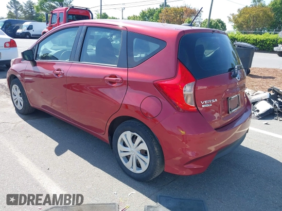 2017 Nissan Note SV with VIN 3N1CE2CP5HL374074, listed as a IAAI auction lot 42024894 with 42,545 mi miles and . Bid and sale history available at DreamBid. Image 3.