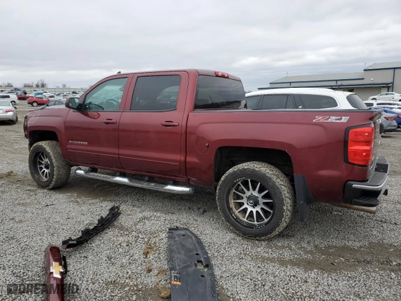 2017 Chevrolet Silverado 1500 LT with VIN 3GCUKREC3HG222042, listed as a Copart auction lot 47658525 with 104,259 mi miles and Salvage Title. Bid and sale history available at carsss.com. Image 2.
