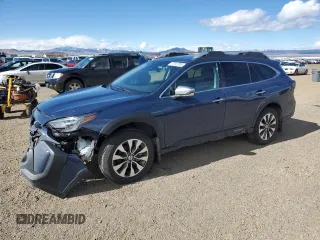 2024 Subaru Outback Touring с VIN 4S4BTAPC5R3295755, выставлен на аукционе Copart как лот 47947085 с пробегом 8 820 миль миль и Списание • Salvage title. История ставок и продаж доступна на DreamBid. Изображение 1.