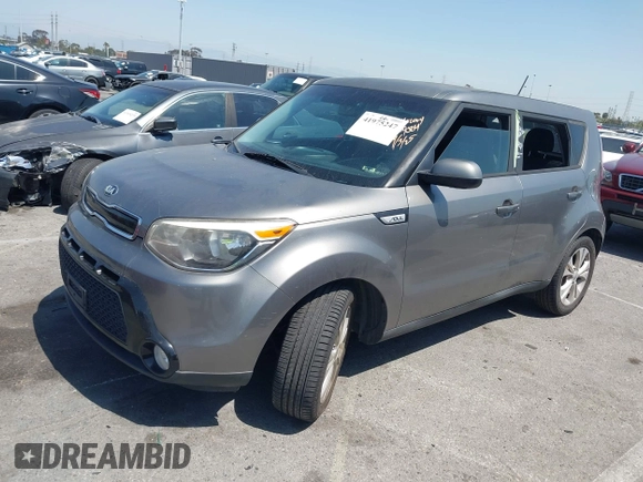 2016 Kia Soul + with VIN KNDJP3A57G7349251, listed as a IAAI auction lot 41975247 with 120,280 mi miles. Bid and sale history available at carsss.com. Image 17.