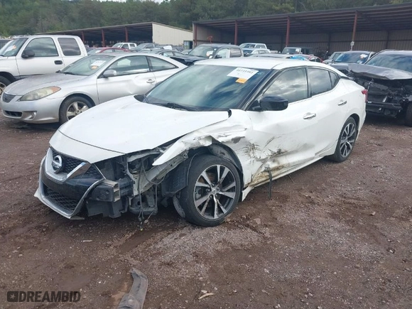 2018 Nissan Maxima SL with VIN 1N4AA6AP7JC389452, listed as a IAAI auction lot 40735392 with 120,076 mi miles. Bid and sale history available at carsss.com. Image 2.