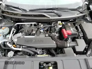 2025 Nissan Rogue S with VIN 5N1BT3AA0SC786081, listed as a Copart auction lot 67574715 with 2,838 mi miles and Salvage title. Bid and sale history available at DreamBid. Image 14.
