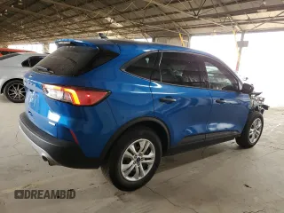 2020 Ford Escape S with VIN 1FMCU0F63LUB91080, listed as a Copart auction lot 43466605 with 45,449 mi miles and Salvage Title. Bid and sale history available at DreamBid. Image 3.