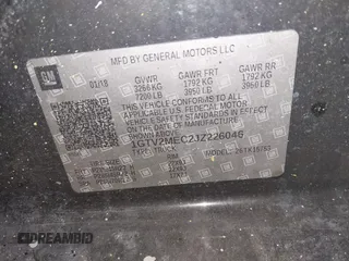 2018 GMC Sierra 1500 SLE z VIN 1GTV2MEC2JZ226046, wystawiony jako IAAI lot #41819120 z przebiegiem Nie podano mil oraz . Historia ofert i sprzedaży dostępna na DreamBid. Obrazek 9.