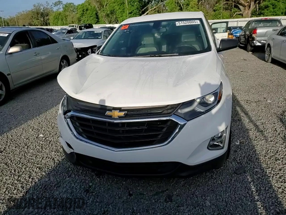 2018 Chevrolet Equinox LS with VIN 2GNAXHEV7J6281927, listed as a Copart auction lot 51520005 with 107,578 mi miles and Salvage Title. Bid and sale history available at DreamBid. Image 12.