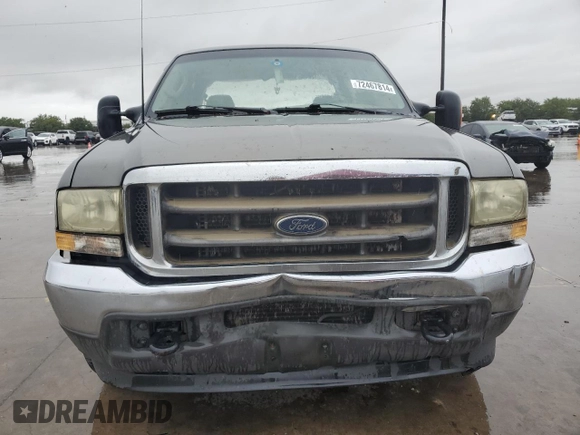 2003 Ford Super Duty F-250 XL with VIN 1FTNW20F53EA25424, listed as a Copart auction lot 72467814 with 405,305 mi miles and Salvage Title. Bid and sale history available at carsss.com. Image 5.
