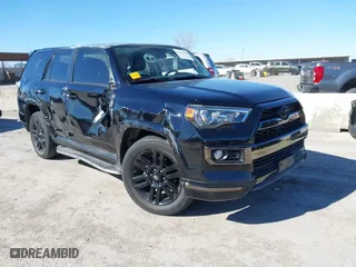 2019 Toyota 4Runner SR5 with VIN JTEZU5JR7K5209324, listed as a IAAI auction lot 41372044 with 50,040 mi miles. Bid and sale history available at carsss.com. Image 1.