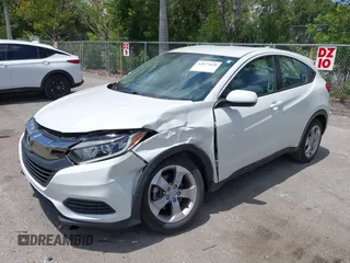 2021 Honda HR-V LX with VIN 3CZRU5H33MM728433, listed as a IAAI auction lot 42077620 with 34,861 mi miles and . Bid and sale history available at DreamBid. Image 18.