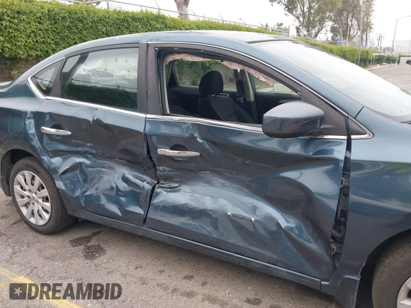 2014 Nissan Sentra S with VIN 3N1AB7AP9EY325863, listed as a IAAI auction lot 42045975 with 143,808 mi miles and . Bid and sale history available at DreamBid. Image 6.