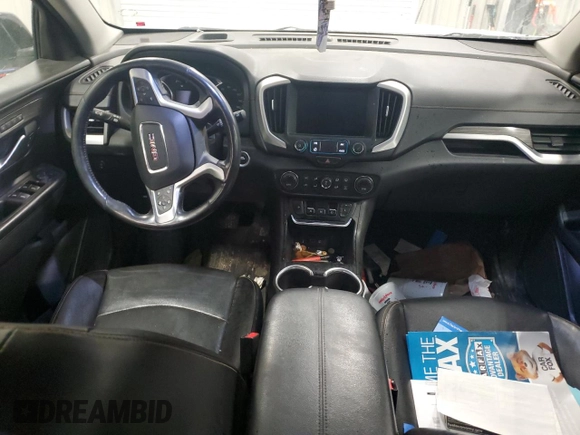 2021 GMC Terrain SLT with VIN 3GKALVEV5ML345471, listed as a Copart auction lot 42094475 with Not Provided miles and Salvage Title. Bid and sale history available at DreamBid. Image 8.
