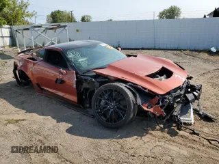 2015 Chevrolet Corvette Z06 3LZ with VIN 1G1YU2D61F5604792, listed as a Copart auction lot 69976954 with 16,658 mi miles and Salvage Title. Bid and sale history available at carsss.com. Image 4.