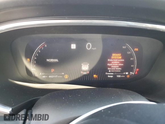 2022 Acura MDX w/Advance Package with VIN 5J8YE1H81NL047890, listed as a Copart auction lot 46604415 with 52,117 mi miles and Salvage Title. Bid and sale history available at carsss.com. Image 9.