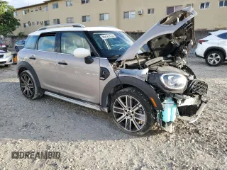 2024 MINI Countryman Cooper S with VIN WMZ53BR03R3R41479, listed as a Copart auction lot 85422814 with 8,453 mi miles and Salvage title. Bid and sale history available at DreamBid. Image 4.