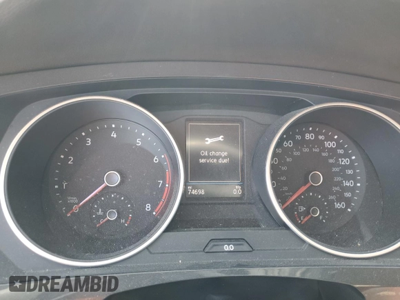 2020 Volkswagen Tiguan S z VIN 3VV1B7AX7LM133358, wystawiony jako Copart lot #61960445 z przebiegiem 74 698 mil mil oraz Szkoda całkowita • Salvage title. Historia ofert i sprzedaży dostępna na DreamBid. Obrazek 9.