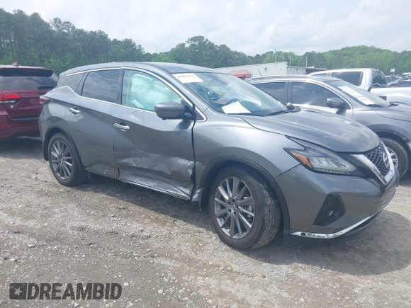 2021 Nissan Murano SV z VIN 5N1AZ2BJ1MC146662, wystawiony jako IAAI lot #42094316 z przebiegiem 36 369 mil mil oraz . Historia ofert i sprzedaży dostępna na DreamBid. Obrazek 13.
