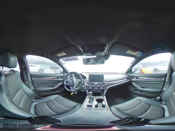2018 Honda Accord Sedan Sport 1.5T with VIN 1HGCV1F33JA072040, listed as a Copart auction lot 44643885 with 140,466 mi miles and Salvage Title. Bid and sale history available at carsss.com. Image 12.
