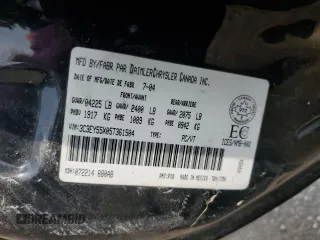 2005 Chrysler PT Cruiser Touring z VIN 3C3EY55X05T361504, wystawiony jako Copart lot #59584415 z przebiegiem 93 116 mil mil oraz Czysty tytuł • Clean title. Historia ofert i sprzedaży dostępna na DreamBid. Obrazek 12.