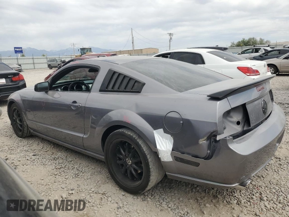 2006 Ford Mustang GT Deluxe with VIN 1ZVFT82H065218192, listed as a Copart auction lot 61077375 with 172,555 mi miles and Salvage title. Bid and sale history available at DreamBid. Image 2.