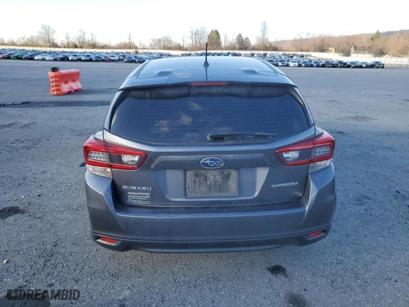 2022 Subaru Impreza with VIN 4S3GTAA64N1701740, listed as a Copart auction lot 85823764 with 89,806 mi miles and Salvage Title. Bid and sale history available at carsss.com. Image 6.