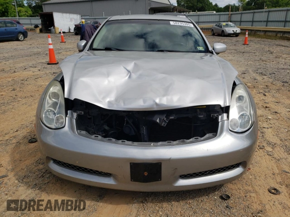 2003 Infiniti G35 w/Leather z VIN JNKCV54E93M209766, wystawiony jako Copart lot #58235305 z przebiegiem 187 660 mil mil oraz Tytuł czysty. Historia ofert i sprzedaży dostępna na DreamBid. Obrazek 5.