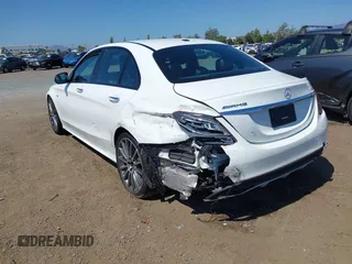 2018 Mercedes-Benz C 43 AMG with VIN 55SWF6EB8JU266034, listed as a IAAI auction lot 42403048 with 63,023 mi miles and . Bid and sale history available at DreamBid. Image 3.