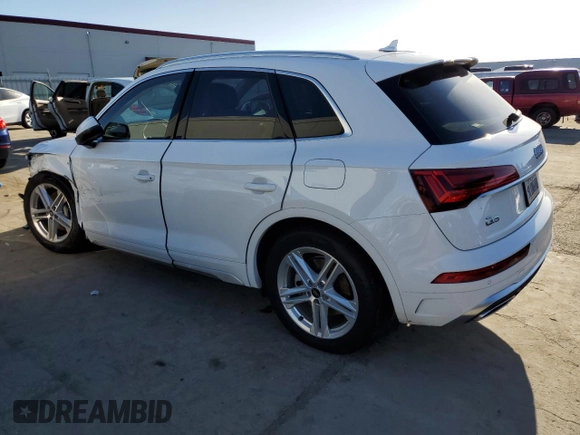 2024 Audi Q5 S line Premium with VIN WA1G2AFY0R2101708, listed as a Copart auction lot 44791195 with 7,088 mi miles and Salvage title. Bid and sale history available at DreamBid. Image 2.