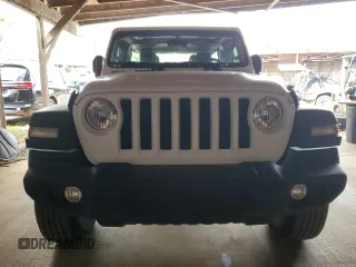 2023 Jeep Wrangler Sport with VIN 1C4HJXDGXPW697782, listed as a Copart auction lot 46709525 with 16,147 mi miles and Clean Title. Bid and sale history available at DreamBid. Image 5.