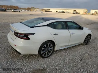 2023 Nissan Maxima Platinum with VIN 1N4AA6FV2PC503776, listed as a Copart auction lot 78817124 with 12,579 mi miles and Salvage Title. Bid and sale history available at carsss.com. Image 3.
