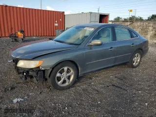 2007 Hyundai Azera SE with VIN KMHFC46F97A186299, listed as a Copart auction lot 85229034 with 112,180 mi miles and Non Repairable. Bid and sale history available at carsss.com. Image 1.