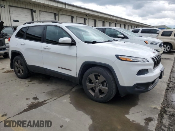 2017 Jeep Cherokee Latitude with VIN 1C4PJMCB0HW504122, listed as a Copart auction lot 55899025 with 115,426 mi miles and Salvage title. Bid and sale history available at DreamBid. Image 4.