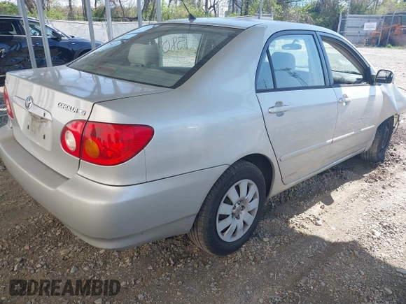 2004 Toyota Corolla CE with VIN 2T1BR32E64C262349, listed as a IAAI auction lot 42045802 with 161,116 mi miles and . Bid and sale history available at DreamBid. Image 4.