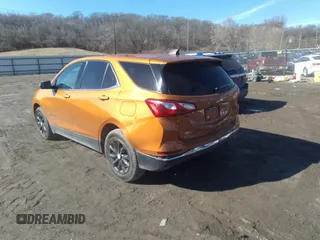 2019 Chevrolet Equinox LT with VIN 2GNAXUEV4K6161495, listed as a IAAI auction lot 41747900 with 122,089 mi miles and . Bid and sale history available at carsss.com. Image 3.