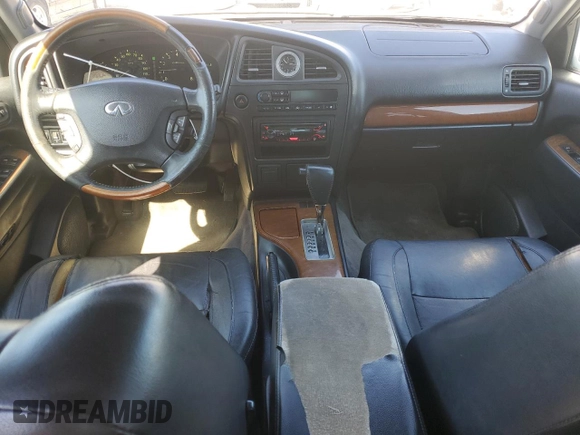 2003 Infiniti QX4 with VIN JNRDR09X13W250162, listed as a Copart auction lot 49415115 with 264,745 mi miles and Clean Title. Bid and sale history available at DreamBid. Image 8.
