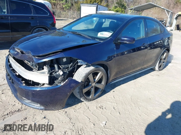 2016 Dodge Dart GT with VIN 1C3CDFEB9GD539044, listed as a IAAI auction lot 41623252 with 205,158 mi miles. Bid and sale history available at carsss.com. Image 18.