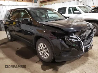 2018 Chevrolet Traverse LS z VIN 1GNEVFKW6JJ133196, wystawiony jako Copart lot #54419275 z przebiegiem 93 345 mil mil oraz Nie do naprawy • Non repairable. Historia ofert i sprzedaży dostępna na DreamBid. Obrazek 4.