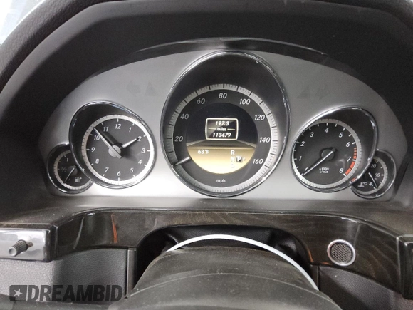 2012 Mercedes-Benz E 350 Luxury with VIN WDDHF5KB1CA588735, listed as a Copart auction lot 54622255 with 113,479 mi miles and Clean Title. Bid and sale history available at DreamBid. Image 9.
