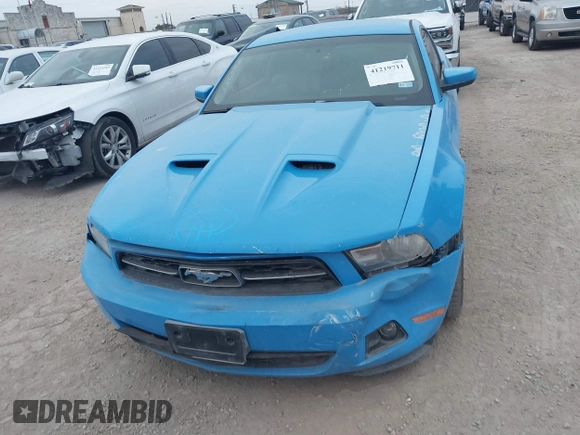 2010 Ford Mustang V6 with VIN 1ZVBP8AN6A5114955, listed as a IAAI auction lot 41219711 with 143,658 mi miles and . Bid and sale history available at DreamBid. Image 6.