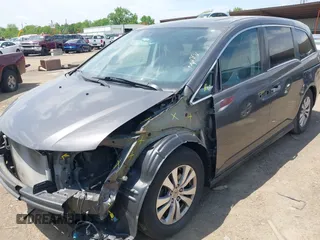 2014 Honda Odyssey EX-L z VIN 5FNRL5H64EB089875, wystawiony jako IAAI lot #42279431 z przebiegiem 107 716 mil mil oraz . Historia ofert i sprzedaży dostępna na DreamBid. Obrazek 18.