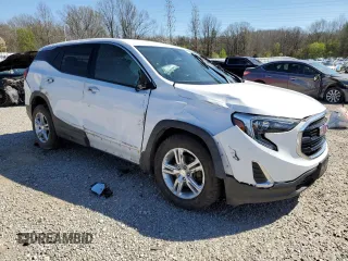 2018 GMC Terrain SLE with VIN 3GKALMEV7JL250058, listed as a Copart auction lot 49461695 with 79,956 mi miles and Salvage Title. Bid and sale history available at carsss.com. Image 4.