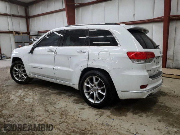 2015 Jeep Grand Cherokee Summit with VIN 1C4RJFJG9FC794992, listed as a Copart auction lot 42790355 with 74,044 mi miles and Salvage Title. Bid and sale history available at DreamBid. Image 2.