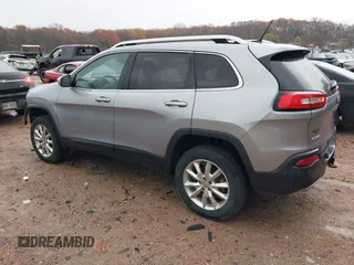 2014 Jeep Cherokee Limited with VIN 1C4PJMDS3EW280399, listed as a IAAI auction lot 40737977 with 131,595 mi miles. Bid and sale history available at carsss.com. Image 3.