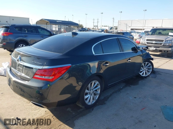 2015 Buick LaCrosse Leather with VIN 1G4GB5G31FF325974, listed as a IAAI auction lot 41668317 with 132,371 mi miles and . Bid and sale history available at DreamBid. Image 4.