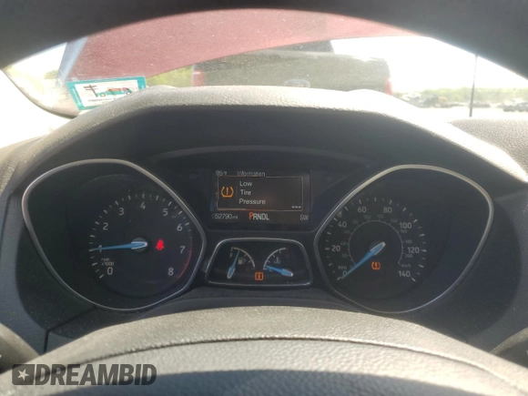 2017 Ford Focus SE with VIN 1FADP3F23HL274056, listed as a Copart auction lot 55743865 with 52,790 mi miles and Salvage title. Bid and sale history available at DreamBid. Image 9.