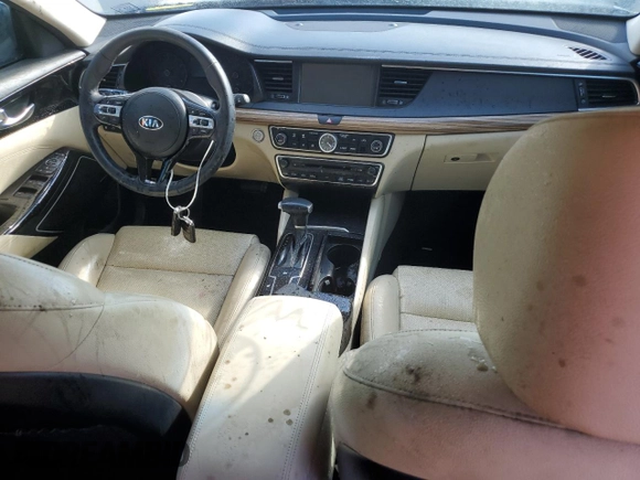 2017 Kia Cadenza Premium with VIN KNALC4J12H5068556, listed as a Copart auction lot 78200354 with 0 mi miles and Salvage Title. Bid and sale history available at carsss.com. Image 8.