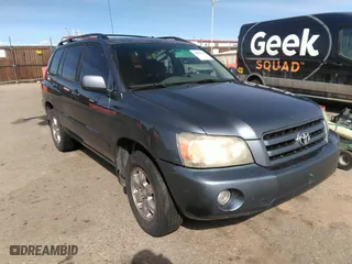 2007 Toyota Highlander with VIN JTEGD21A170162800, listed as a IAAI auction lot 41852334 with 161,631 mi miles. Bid and sale history available at carsss.com. Image 1.