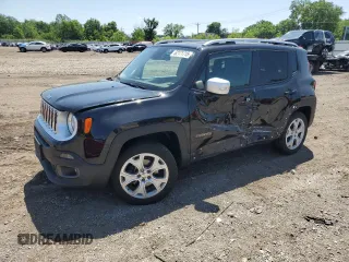 2015 Jeep Renegade Limited z VIN ZACCJBDT1FPB85947, wystawiony jako Copart lot #62171715 z przebiegiem 108 749 mil mil oraz Szkoda całkowita • Salvage title. Historia ofert i sprzedaży dostępna na DreamBid. Obrazek 1.
