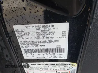 2013 Ford F-150 XL with VIN 1FTFW1CF6DFA72175, listed as a IAAI auction lot 41897034 with 161,376 mi miles. Bid and sale history available at carsss.com. Image 9.
