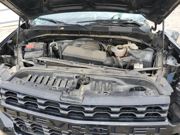 2019 Chevrolet Silverado 1500 Custom Trail Boss with VIN 3GCPYCEF3KG291520, listed as a Copart auction lot 82013774 with 0 mi miles and Salvage Title. Bid and sale history available at carsss.com. Image 12.