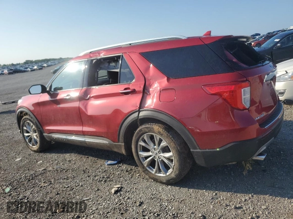 2020 Ford Explorer Limited z VIN 1FMSK8FH9LGC05967, wystawiony jako Copart lot #62001755 z przebiegiem 56 592 mil mil oraz Szkoda całkowita • Salvage title. Historia ofert i sprzedaży dostępna na DreamBid. Obrazek 2.